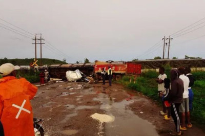 Haulage truck collides with Goods train in Harare-Zimmagazine